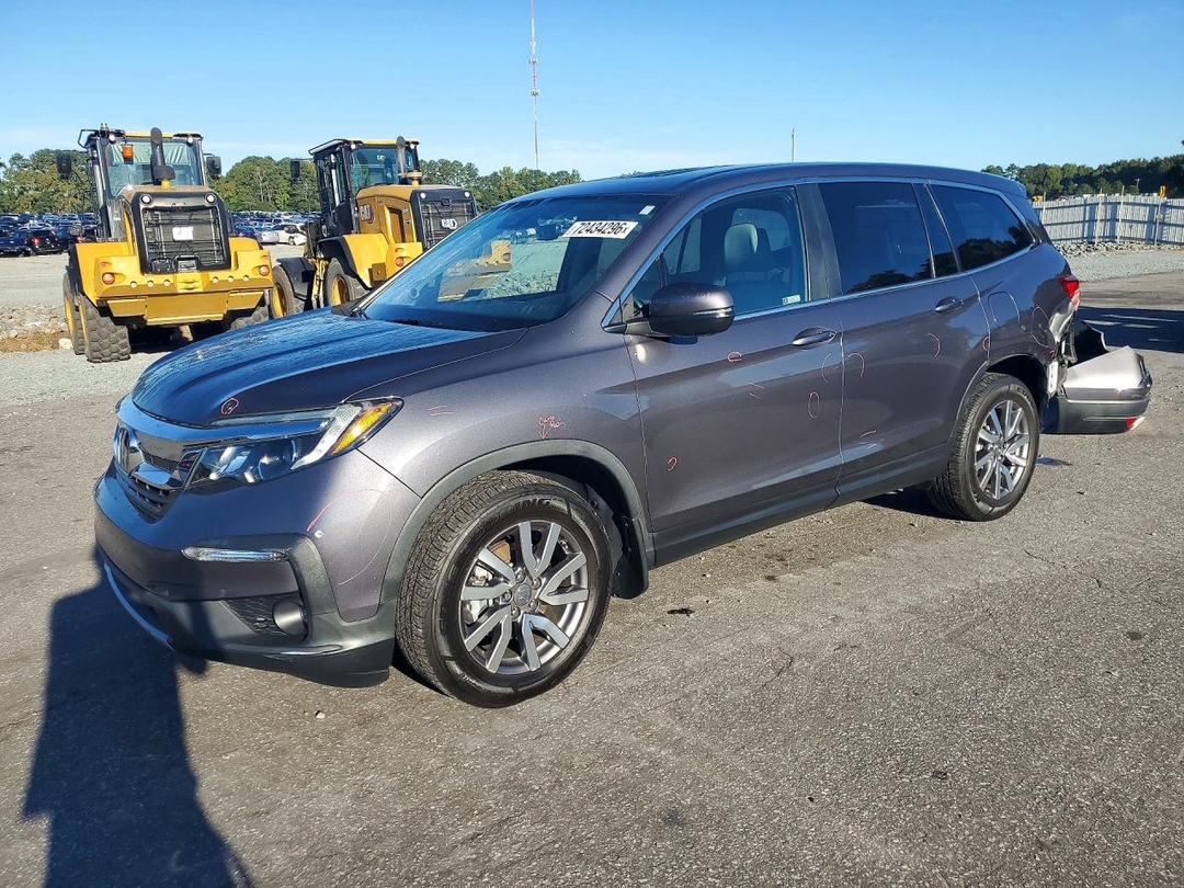 Vedere 2019 HONDA PILOT EXL, unghi 1