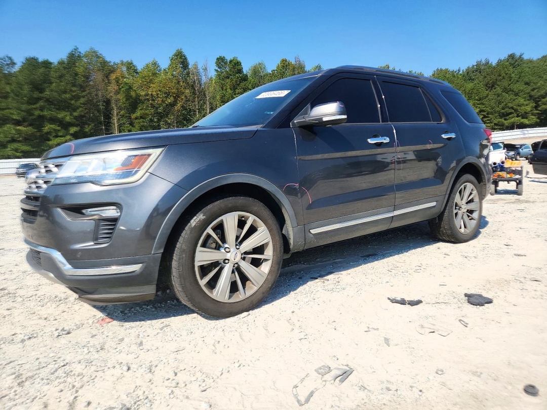 Вид 2018 FORD EXPLORER LIMITED, угол 1