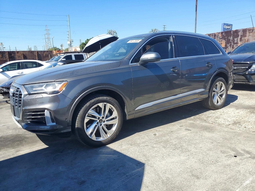 Vista de 2020 AUDI Q7 PREMIUM PLUS, ángulo 1