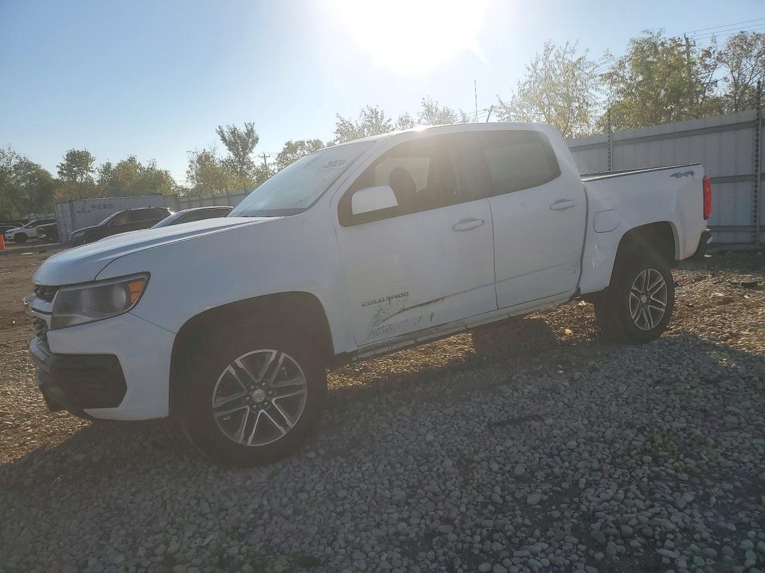Вид 2022 CHEVROLET COLORADO, угол 1