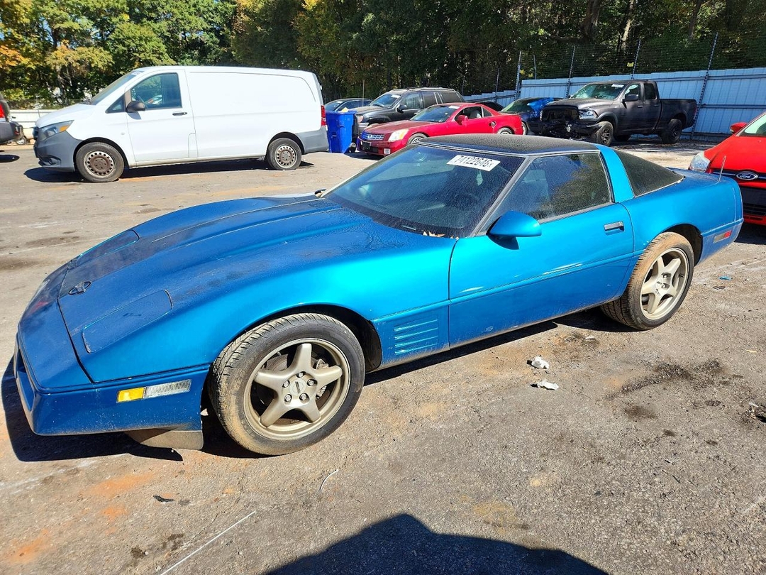 منظر 1993 CHEVROLET CORVETTE، زاوية 1