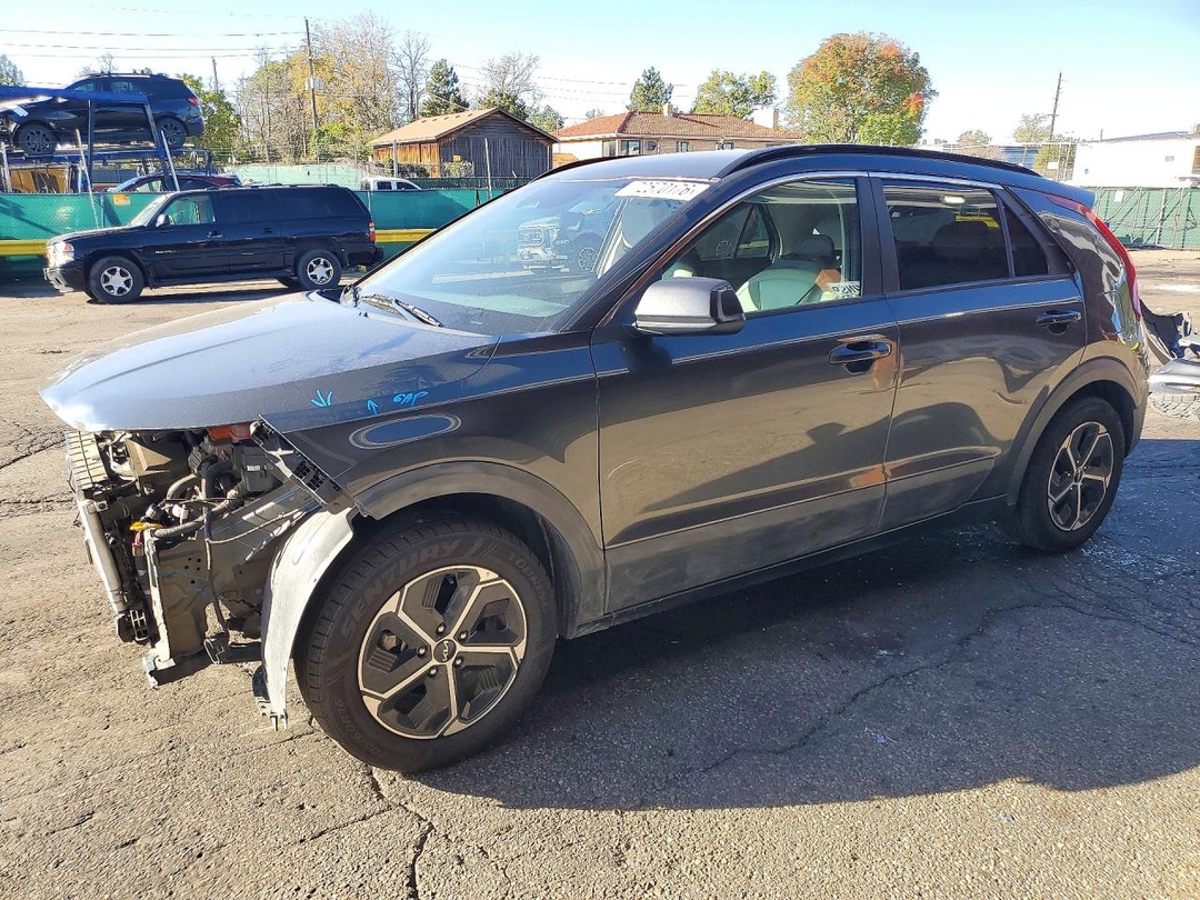 Vista de 2023 KIA NIRO EX, ángulo 1