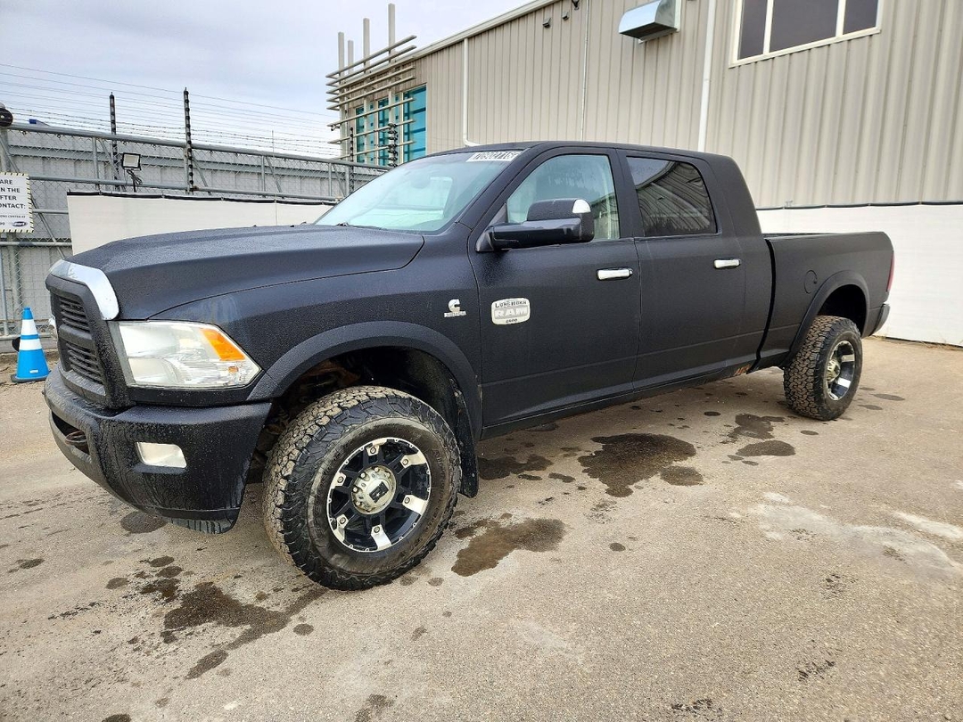 Vista de 2012 DODGE RAM 2500 LONGHORN, ángulo 1