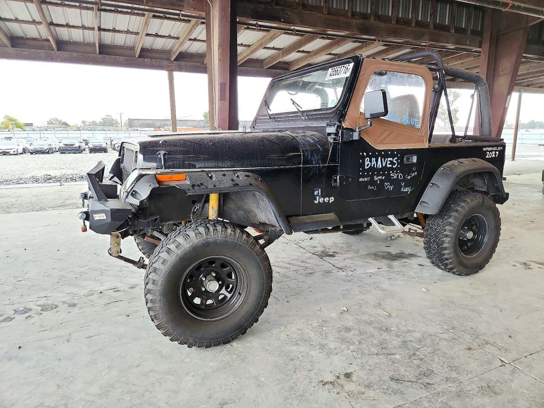 Vue de 1992 JEEP WRANGLER / YJ S, angle 1
