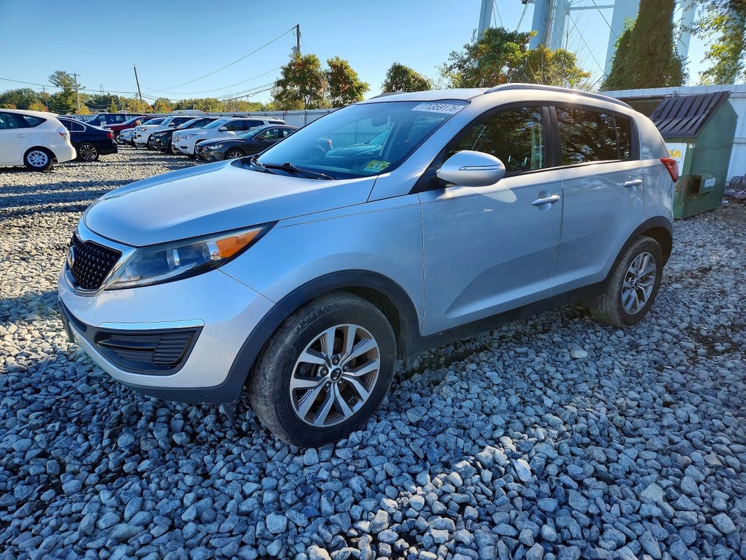 Вид 2015 KIA SPORTAGE LX, угол 1