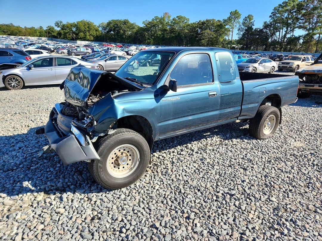 Вид 1998 TOYOTA TACOMA XTRACAB PRERUNNER, угол 1