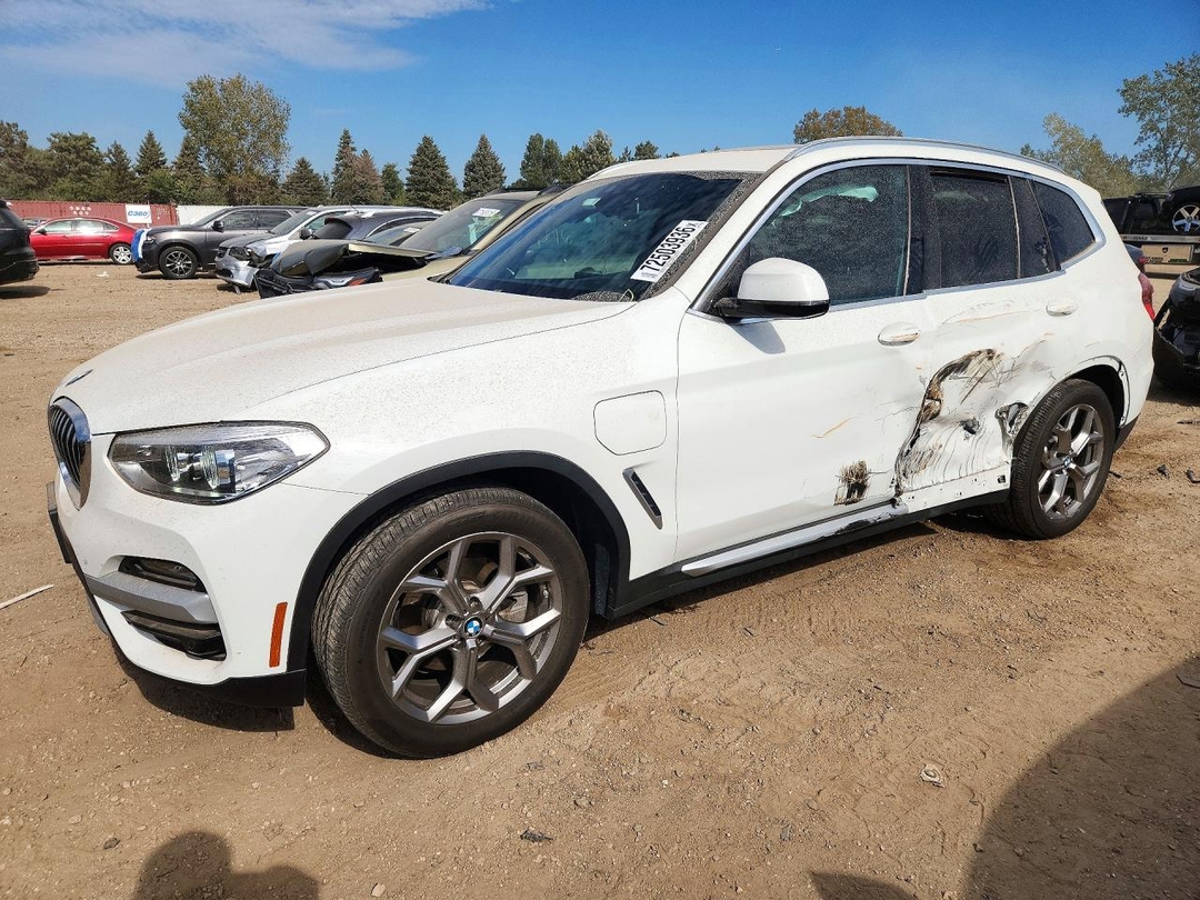 Vedere 2020 BMW X3 XDRIVE30E, unghi 1
