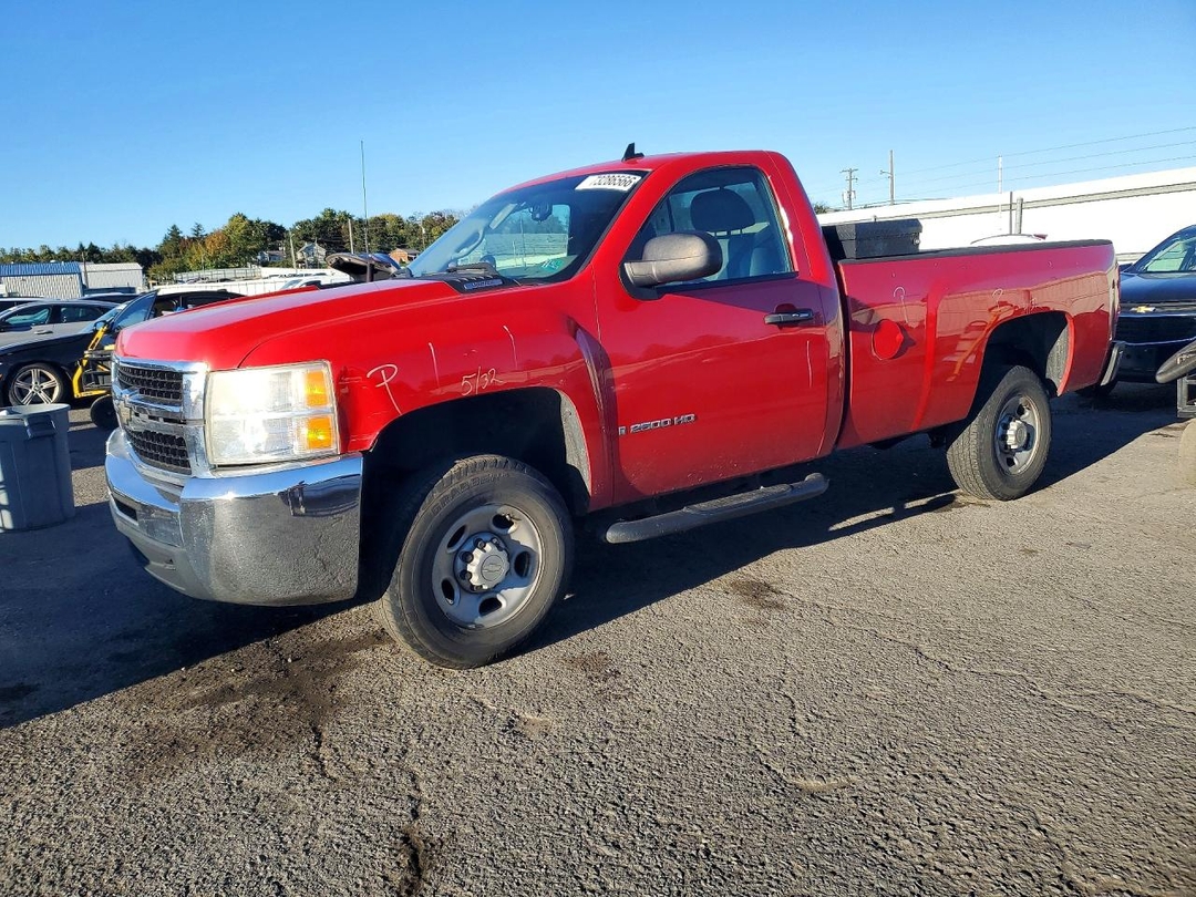 Vista de 2008 CHEVROLET SILVERADO K2500 HEAVY DUTY, ángulo 1