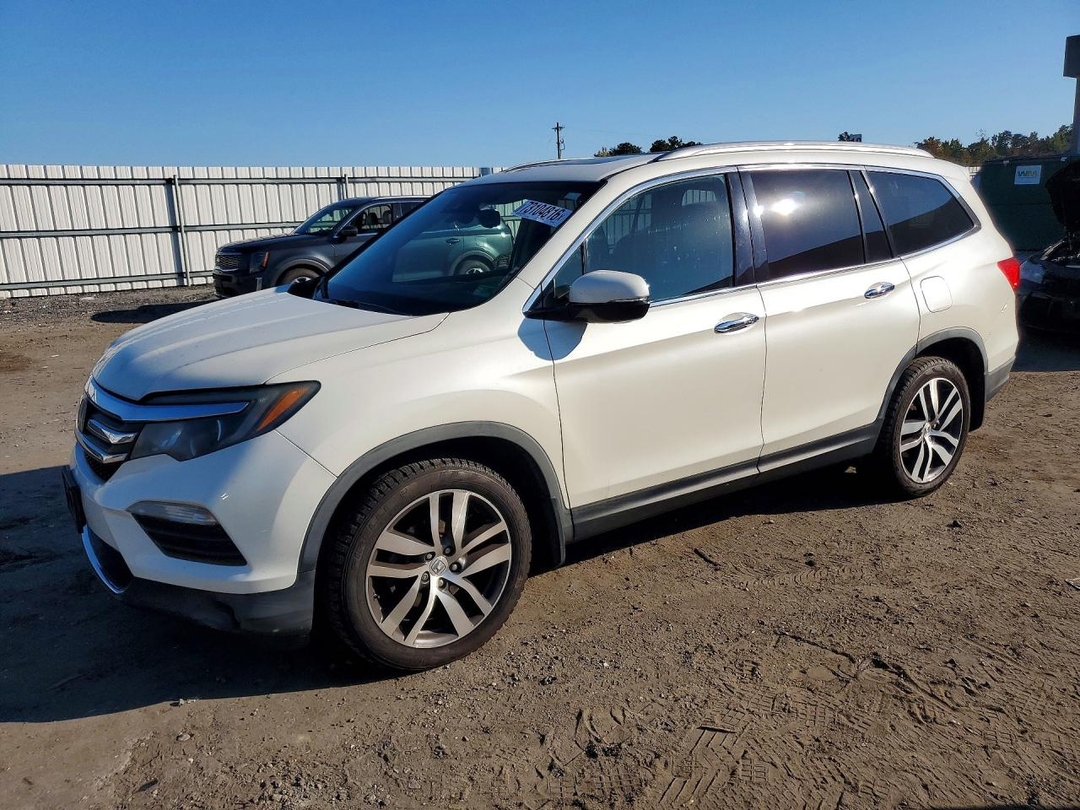 Vista de 2016 HONDA PILOT ELITE, ángulo 1