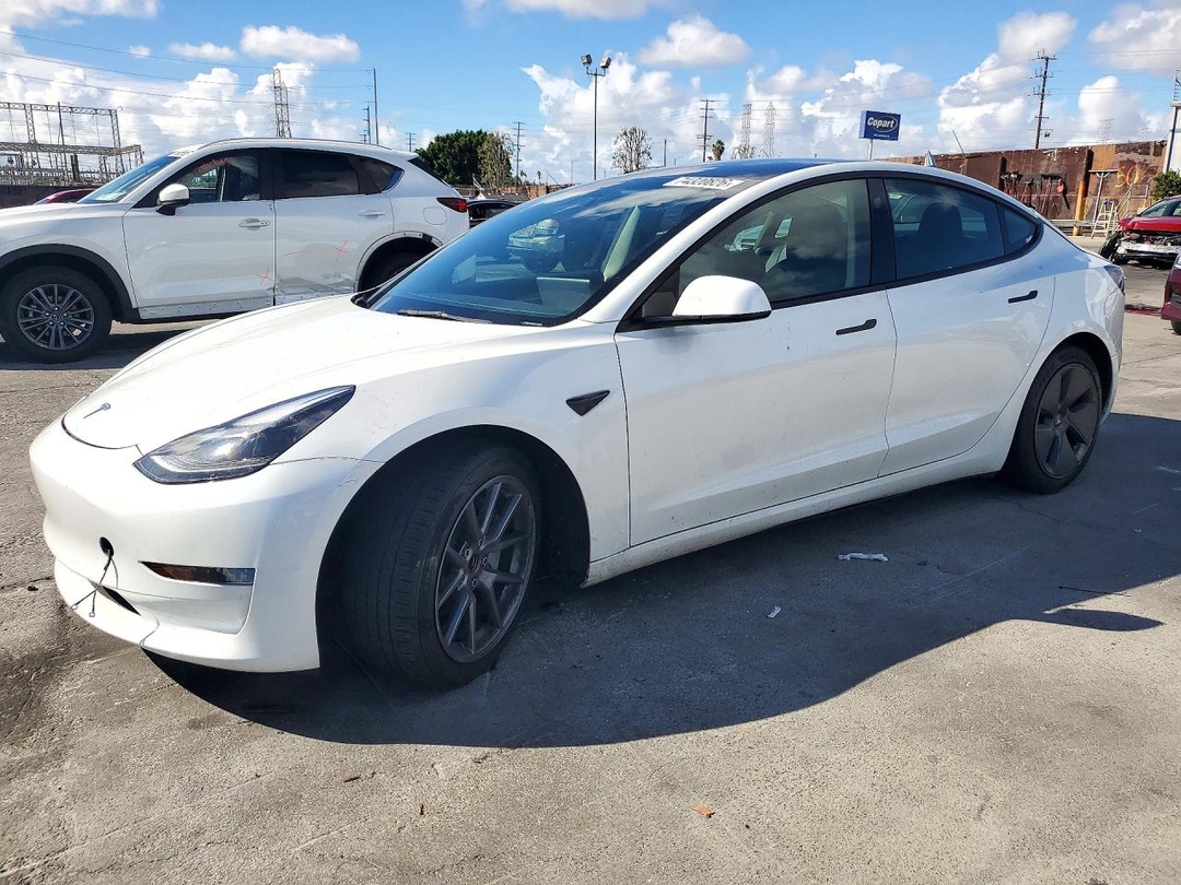 2023 TESLA MODEL 3 view, angle 1