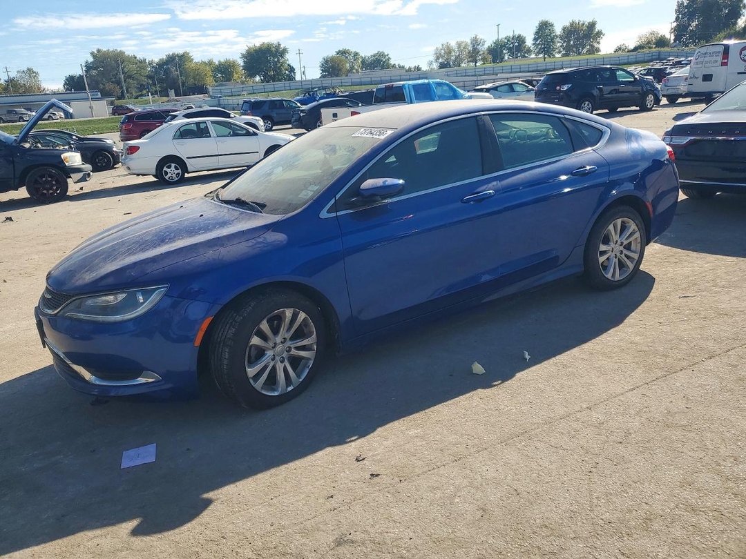 Vue de 2015 CHRYSLER 200 LIMITED, angle 1
