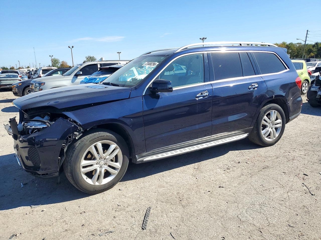 Vue de 2017 MERCEDES-BENZ GLS 450 4MATIC, angle 1