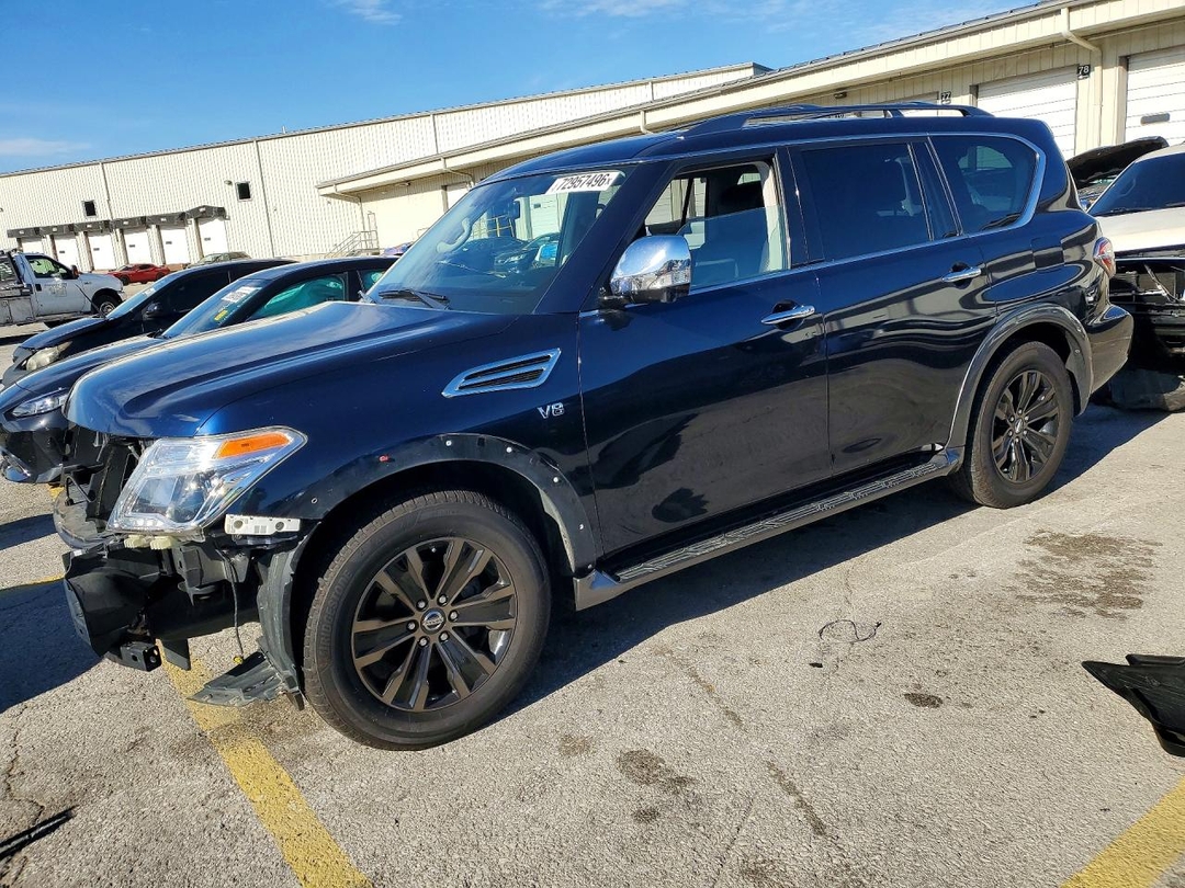 Вид 2018 NISSAN ARMADA PLATINUM, угол 1