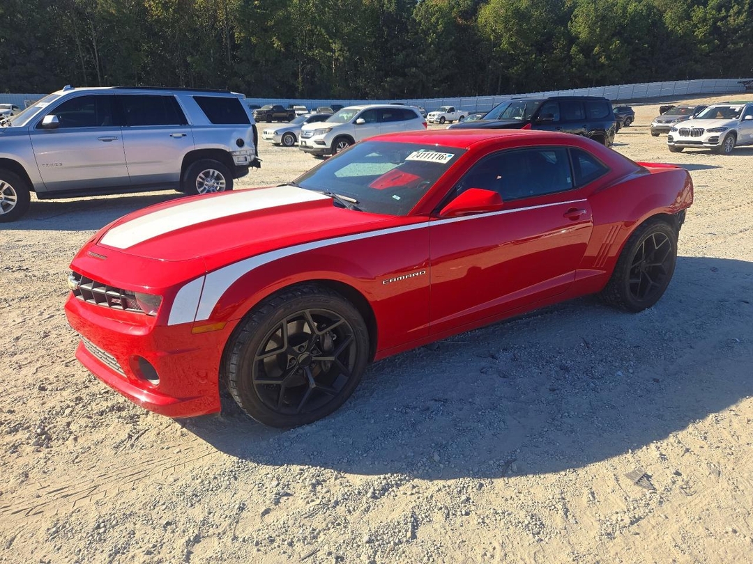Vue de 2012 CHEVROLET CAMARO SS, angle 1