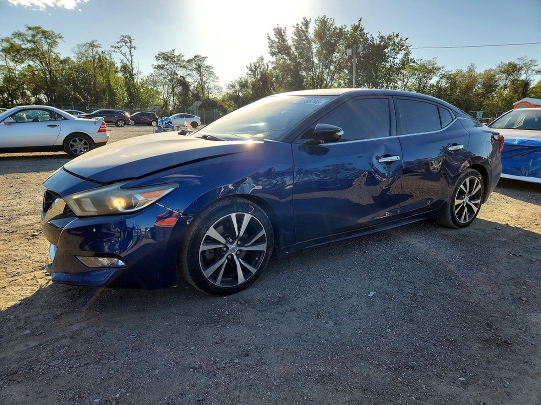 Вид 2016 NISSAN MAXIMA, угол 1