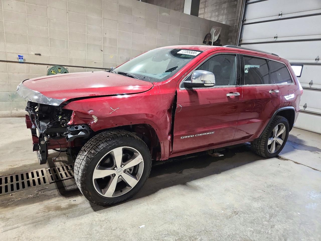 Вид 2015 JEEP GRAND CHEROKEE LIMITED, угол 1