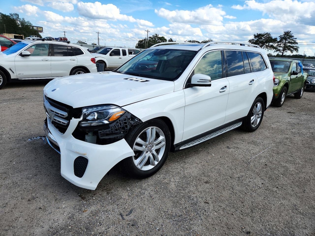 Vista de 2017 MERCEDES-BENZ GLS 450 4MATIC, ángulo 1