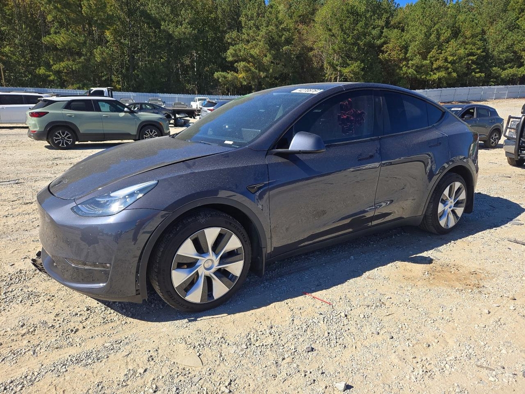 منظر 2021 TESLA MODEL Y، زاوية 1