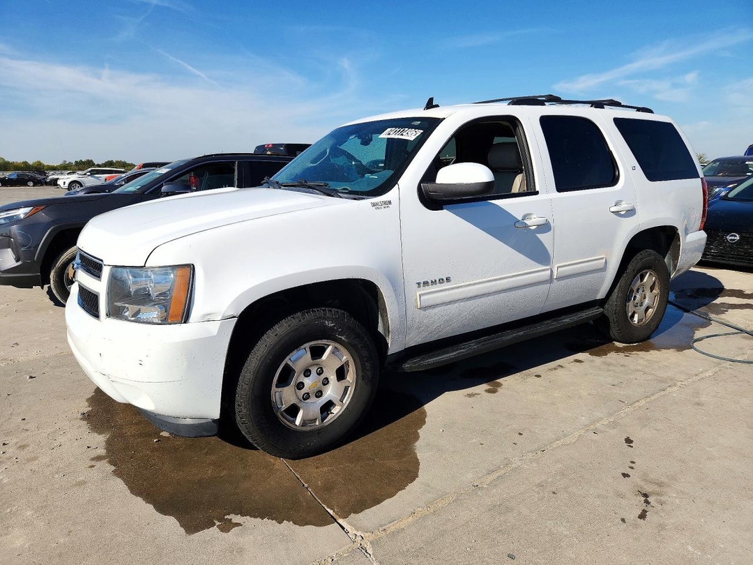 Vista de 2012 CHEVROLET TAHOE K1500 LT, ángulo 1