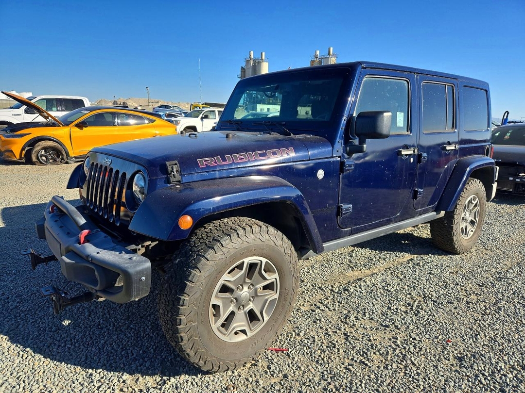 Vista de 2013 JEEP WRANGLER UNLIMITED RUBICON, ángulo 1