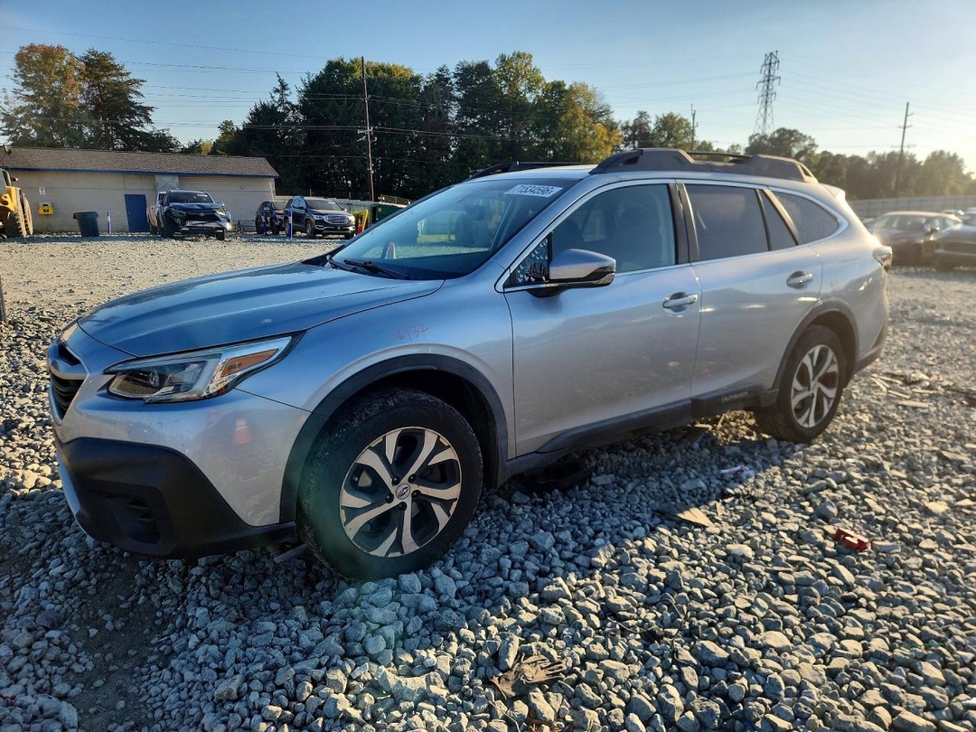 منظر 2020 SUBARU OUTBACK LIMITED، زاوية 1