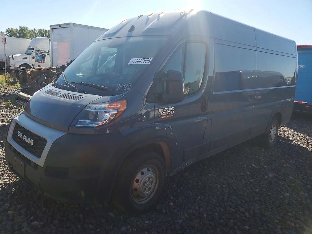 منظر 2022 RAM PROMASTER 3500 DELIVERY VAN، زاوية 1