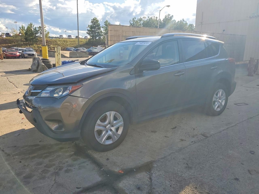 Vista de 2014 TOYOTA RAV4 LE, ángulo 1