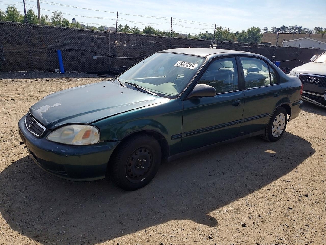 Вид 2000 HONDA CIVIC BASE, угол 1