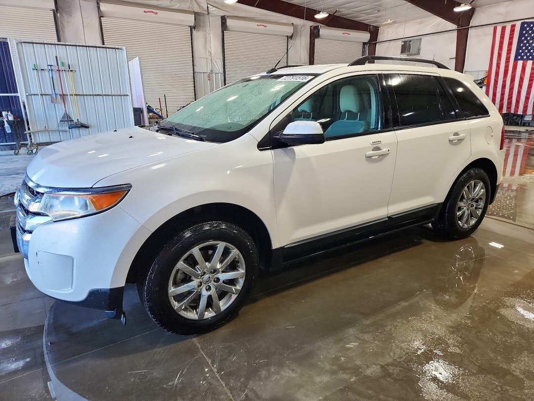 Vista de 2012 FORD EDGE SEL, ángulo 1