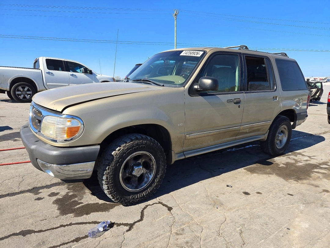 Вид 2000 FORD EXPLORER XLT, угол 1