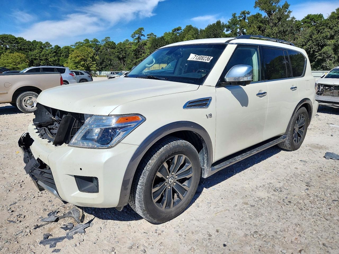 Вид 2017 NISSAN ARMADA PLATINUM, угол 1