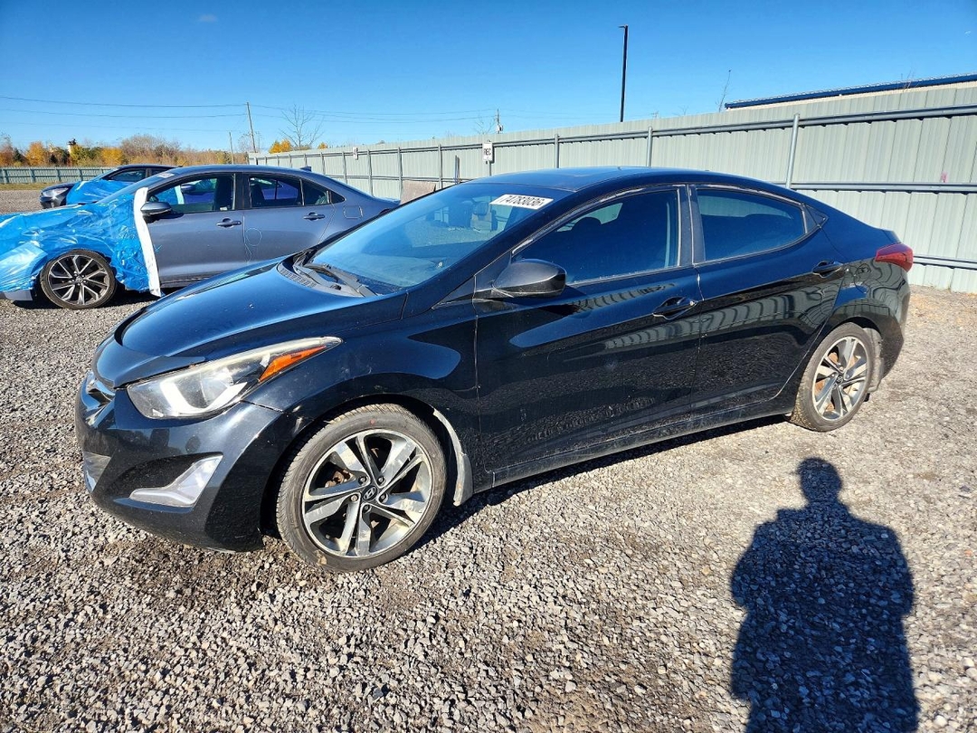 Vedere 2016 HYUNDAI ELANTRA SPORT, unghi 1