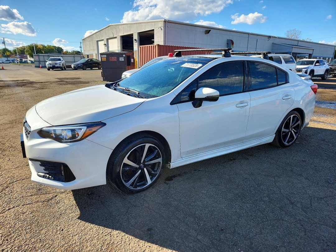 منظر 2020 SUBARU IMPREZA SPORT، زاوية 1