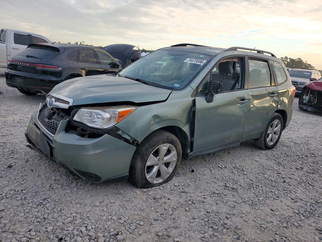 Вид 2015 SUBARU FORESTER 2.5I, угол 1