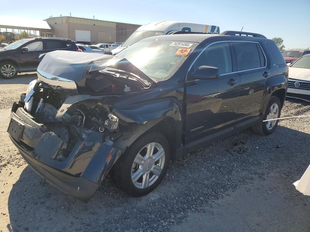 Вид 2015 GMC TERRAIN SLT, угол 1