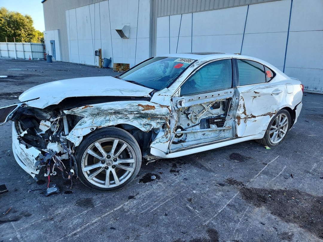 2007 LEXUS IS BASE view, angle 1
