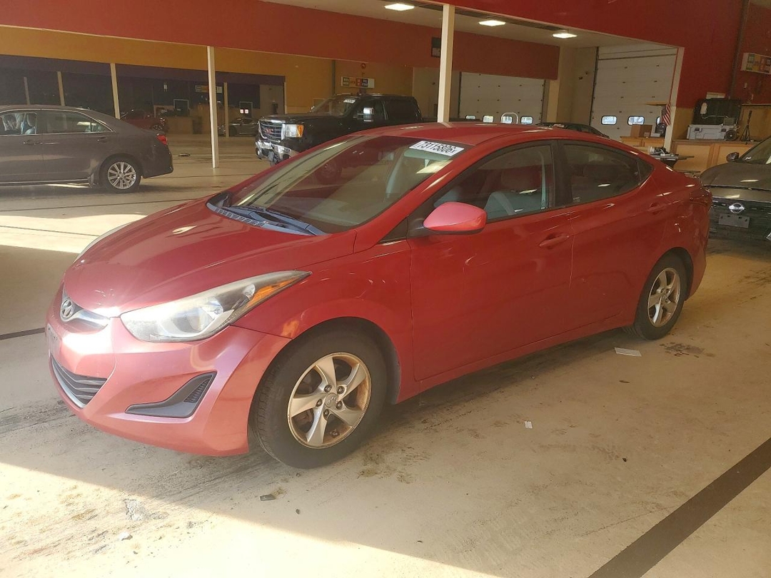 Vedere 2015 HYUNDAI ELANTRA SE, unghi 1