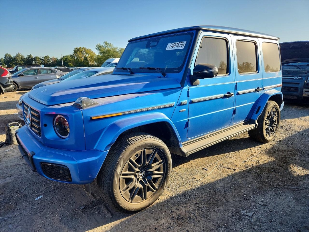 Vue de 2025 MERCEDES-BENZ G 580E, angle 1