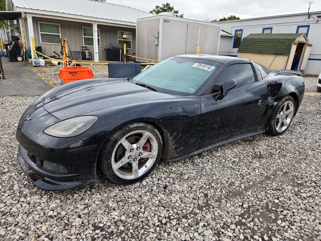 منظر 2006 CHEVROLET CORVETTE، زاوية 1