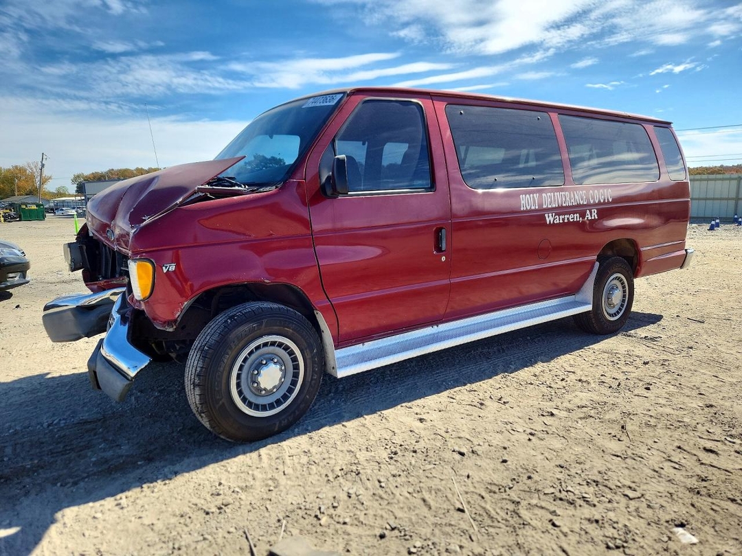 منظر 1998 FORD ECONOLINE E350 SUPER DUTY، زاوية 1
