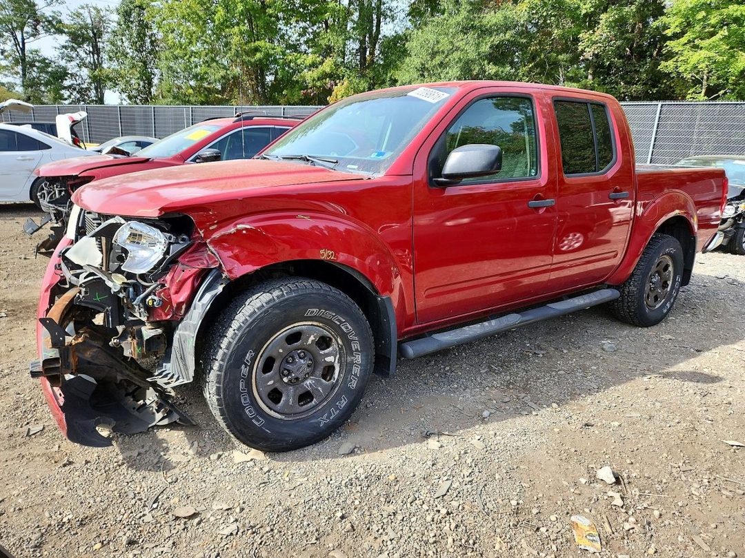 Vue de 2011 NISSAN FRONTIER S, angle 1