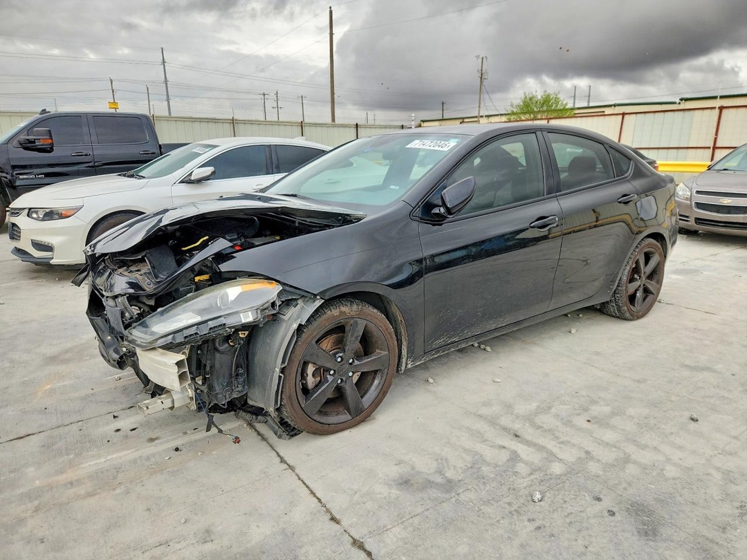 Вид 2015 DODGE DART SXT, угол 1
