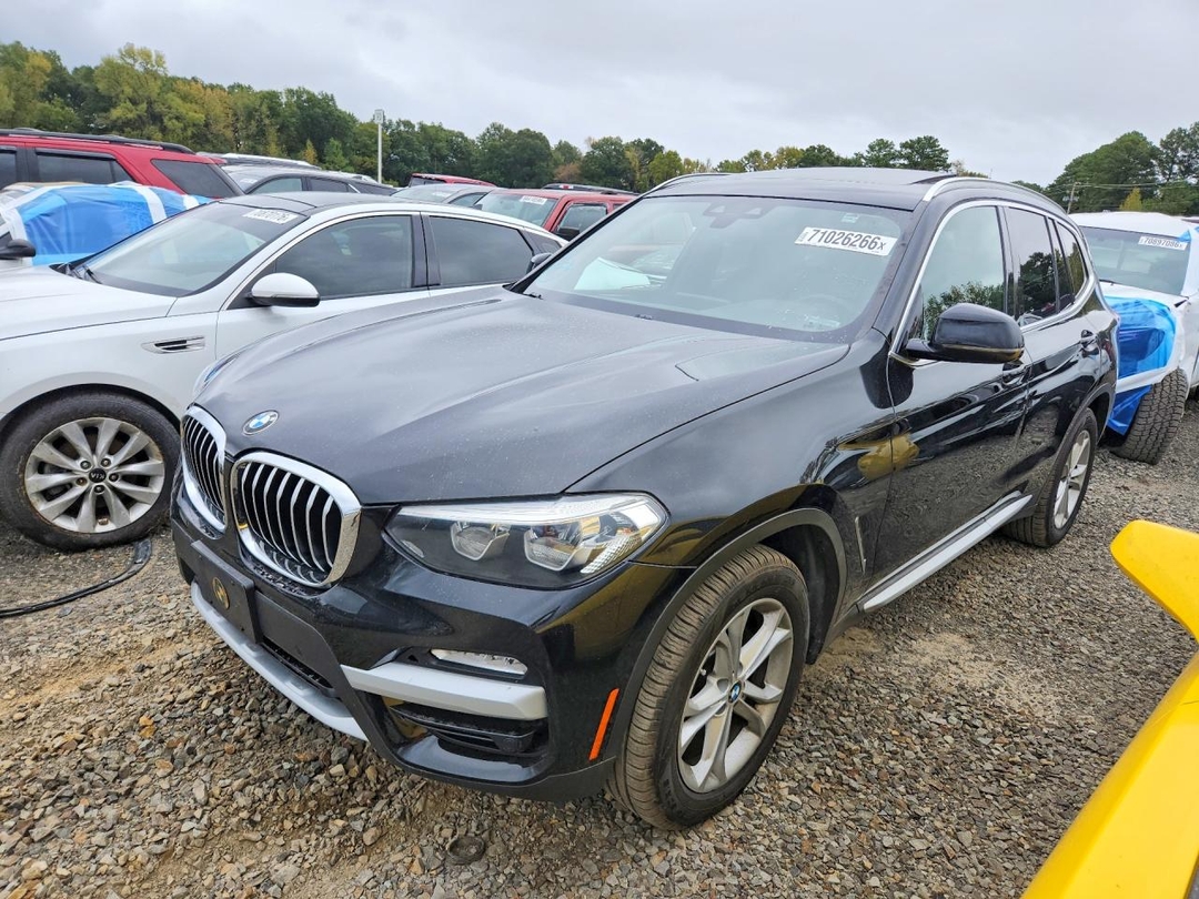 Vue de 2019 BMW X3 XDRIVE30I, angle 1