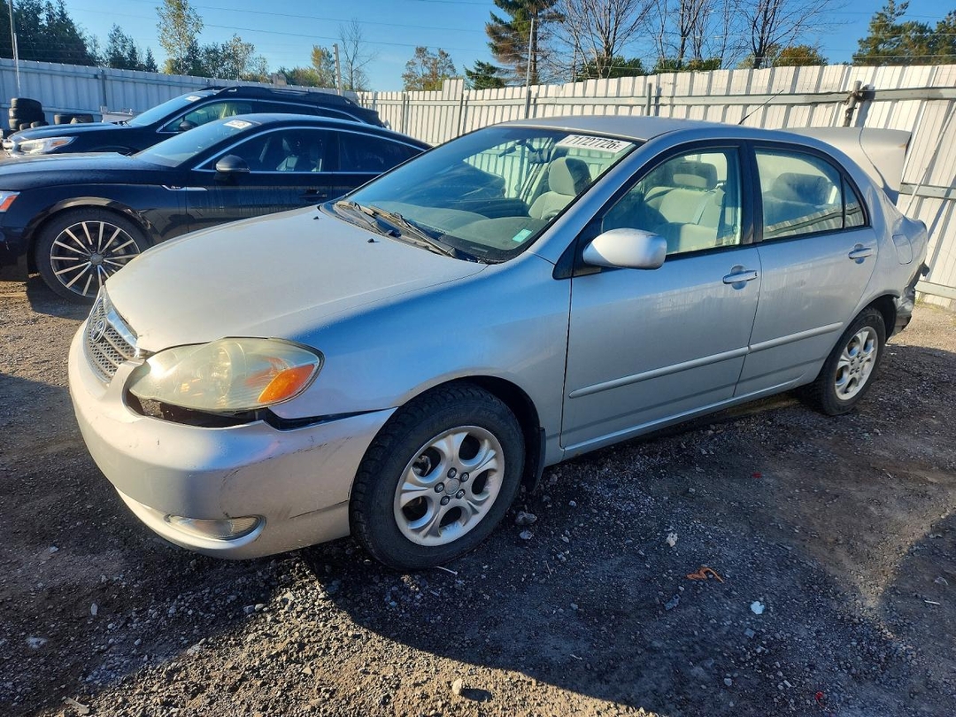 Вид 2006 TOYOTA COROLLA CE, угол 1