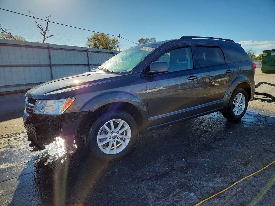 Vue de 2017 DODGE JOURNEY SXT, angle 1