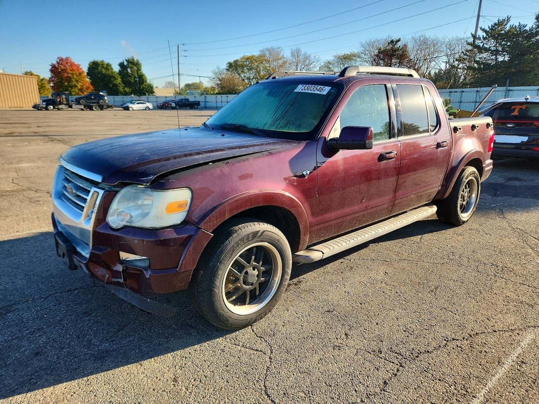 Vue de 2007 FORD EXPLORER SPORT TRAC LIMITED, angle 1