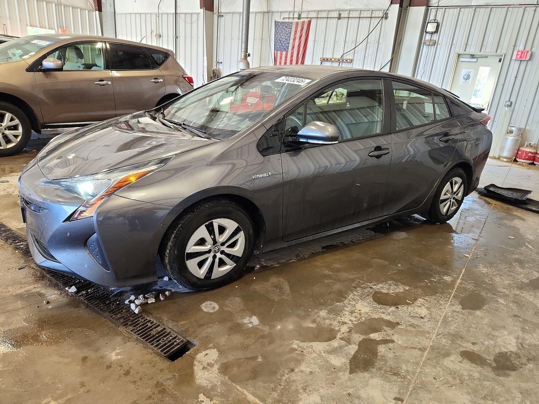 Vedere 2017 TOYOTA PRIUS THREE, unghi 1