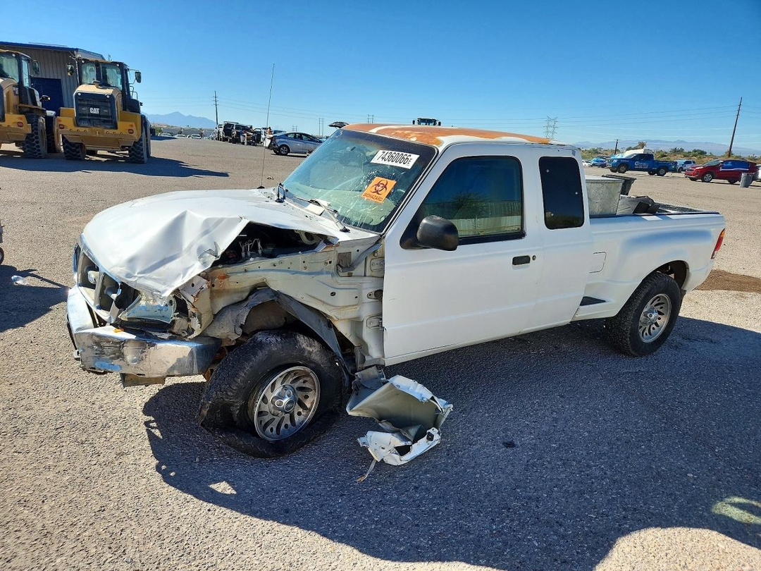 Вид 1999 FORD RANGER SUPER CAB, угол 1