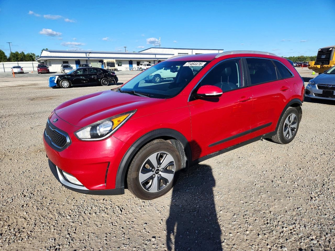 Vue de 2018 KIA NIRO EX, angle 1