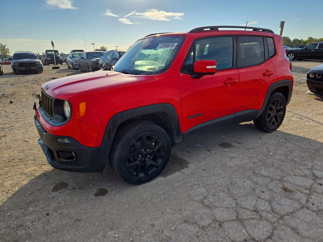 Vedere 2018 JEEP RENEGADE LATITUDE, unghi 1